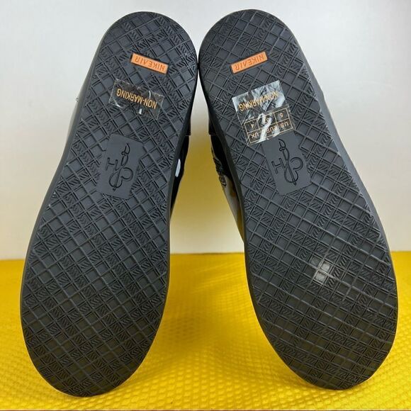 Cole Haan x Nike Air Carmela Low Black Glossy Rain Boots 5 - Picture 6 of 9